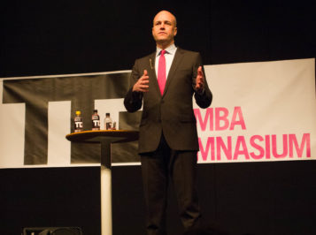 Statsminister Fredrik Reinfeldt på besök