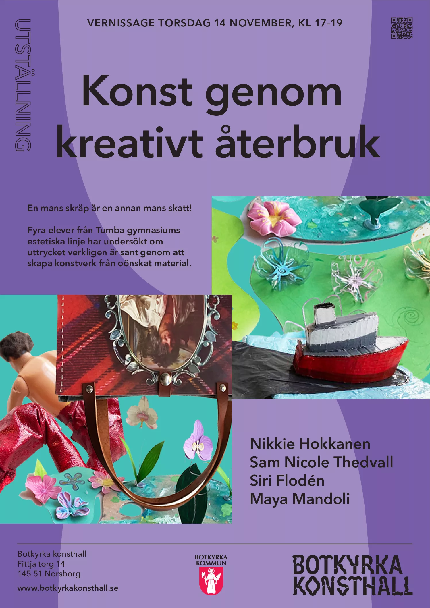 Åk 3 på ES-AST har vernissage med Botkyrka konsthall